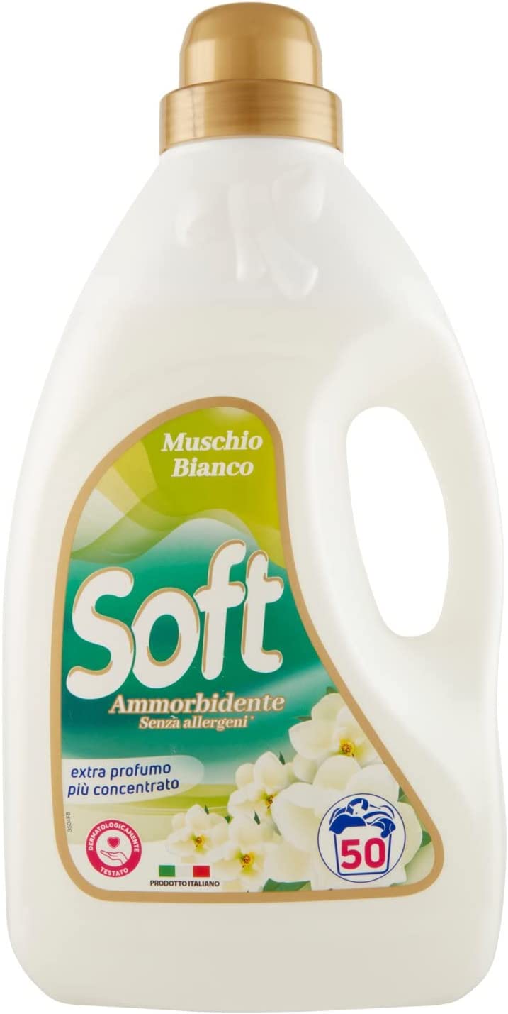 Soft Ammorbidente Muschio Bianco 50 lav. 2750ml