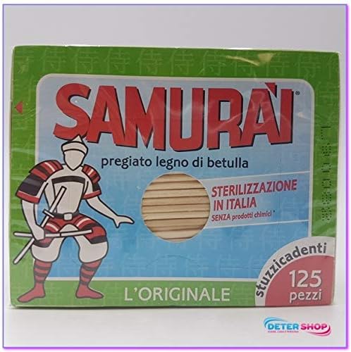 Samurai Stuzzicadenti Pz.125 X 3