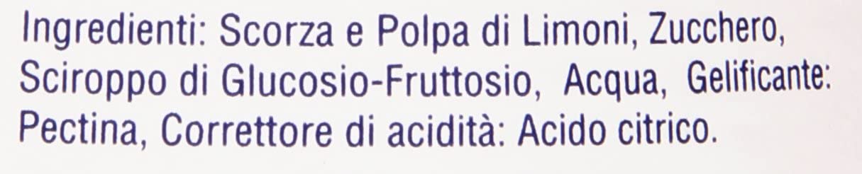 Santa Rosa - Marmellata Di Limoni, Con Scorze Di Limone - 6 pezzi da 350 g [2100 g]