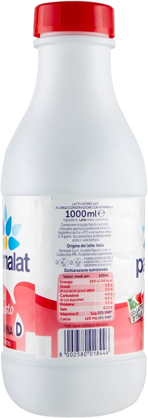 Parmalat Natura Premium Intero Latte UHT, 1L