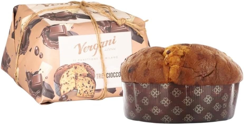 Vergani Panettone ai 3 Cioccolati 750g