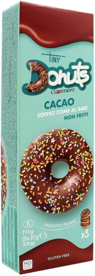 DONUTS CIAMBELLE AL CACAO 111 GR 1 PEZZO