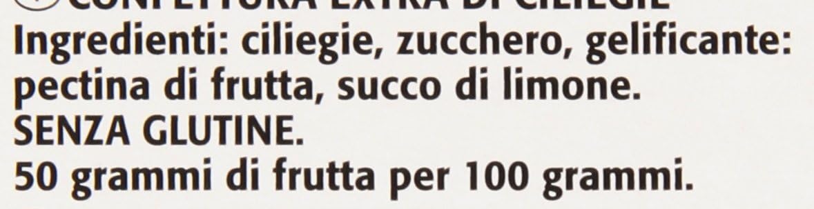 Zuegg - Ciliegie, Confettura Extra frutta 50% - 100 g