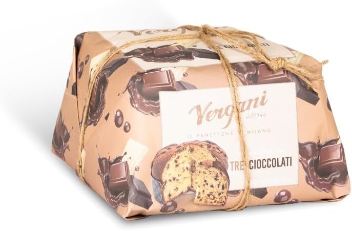 Vergani Panettone ai 3 Cioccolati 750g