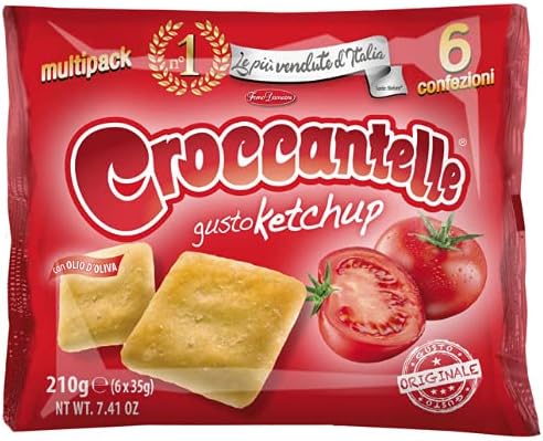 Forno Damiani Croccantelle Al Ketchup 6 Pezzi Da 210 Grammi