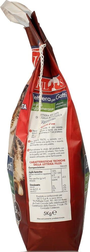 Lettiera Gatti Igienica Naturale Profumata, 5Kg