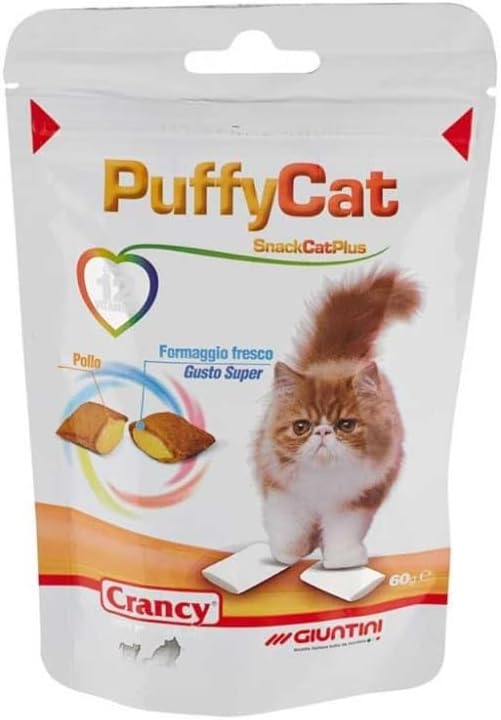 Giuntini CRANCY Puffy Cat Pollo/Form 60GR*8PZ