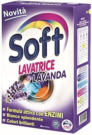 SOFT DETERSIVO LAVATRICE FUSTO 100 MISURINI LAVANDA