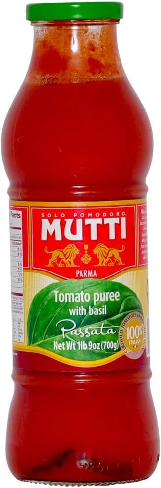 12 x 700g Mutti passata di pomodoro 100% Italiana