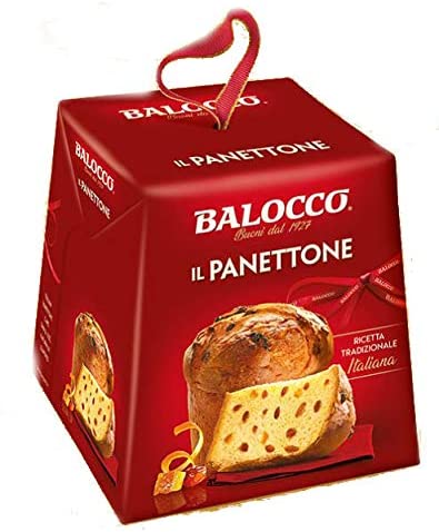 MINI PANETTONE RICETTA TRADIZIONALE BALOCCO 100 GRAMMI