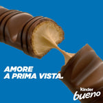 Kinder Bueno, snack al cioccolato, 6 pezzi da 43 gr