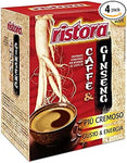 Ristora - Preparato Istantaneo per Bevanda, al Gusto di Caffe' e Ginseng - 4 pezzi da 100 g [400 g]