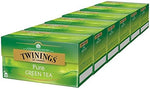 Twinings Pure Green Tea, 6x 25 bustine di tè, confezione da 6