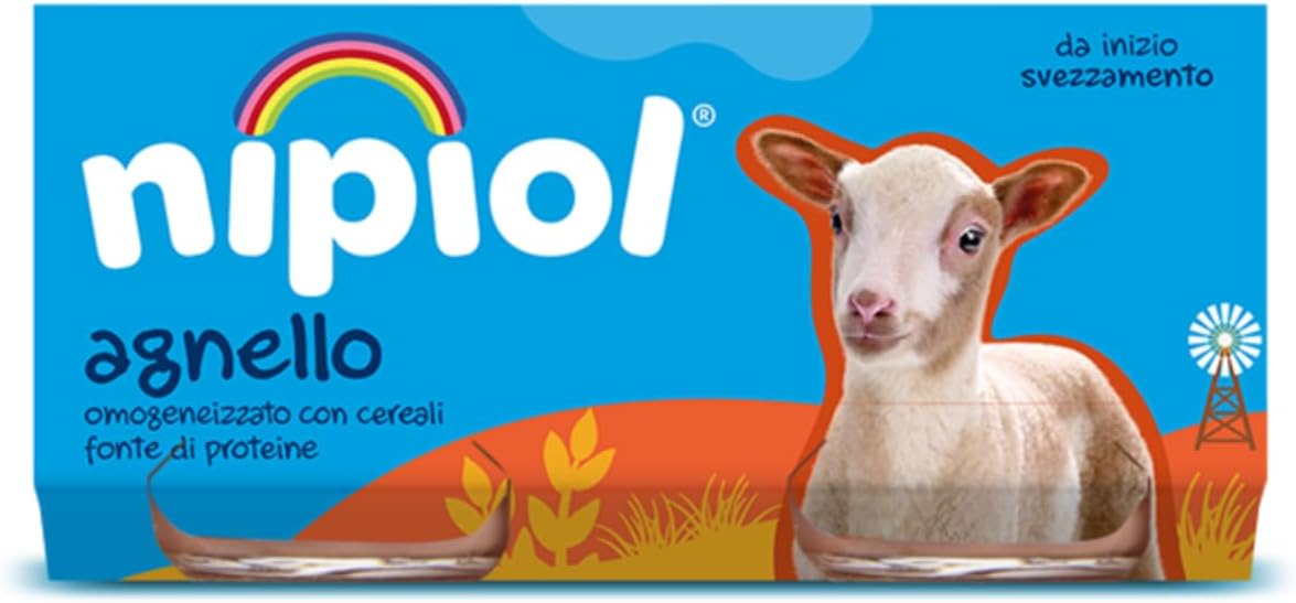 Nipiol Omogeneizzato Agnello 24x80g