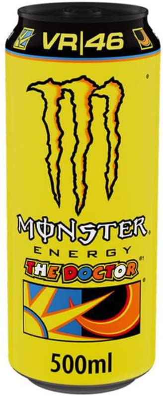 Monster - Energy Drink The Doctor - Special Edition Valentino Rossi VR46 With Signature - Firmata