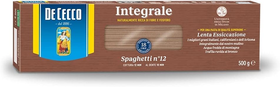 De Cecco, Spaghetti Integrali, 500g