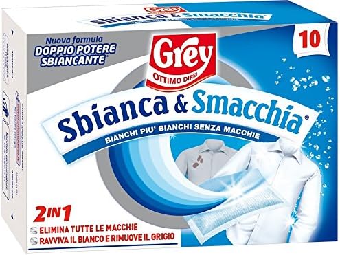 Grey Sbianca & Smacchia - 3 confezioni da 10 pezzi [30 pezzi]