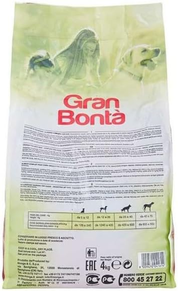 OFFERTA N. 2 CONFEZIONI DA KG 4 CD. CROCCHETTE PER CANI GRAN BONTA'