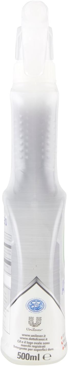 Cif - Acciaio, Detersivo con Agenti Lucidanti - 6 pezzi da 500 ml [3 l]