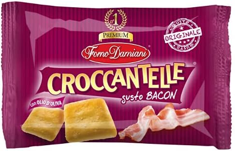 Forno Damiani Croccantelle Gusto Bacon 12 Pezzi Da 210 Grammi