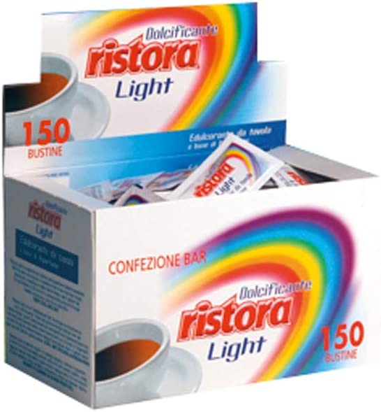 Ristora dolcificante Light Confezione da 150 bustine da 1 grammo ciascuna (1000043666)