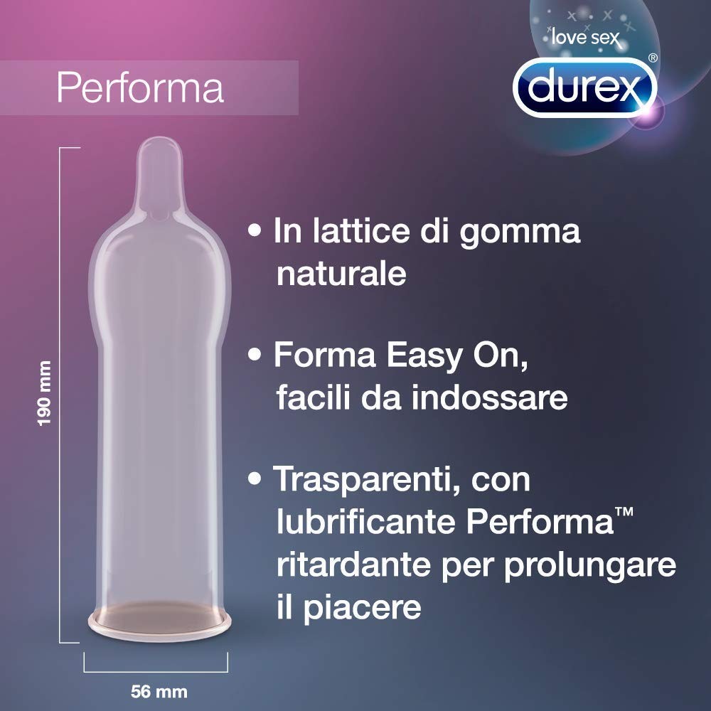 Durex Pleasuremax Preservativi Stimolanti con Nervature, 12 Profilattici