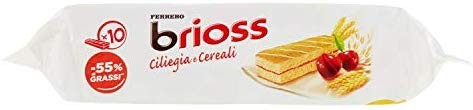 Ferrero Brioss Ciliegia - 1 confezione da 10 merendine - 280 gr