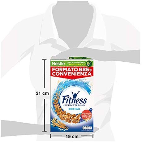 FITNESS Original Cereali con Fiocchi di Frumento Integrale, 625 g