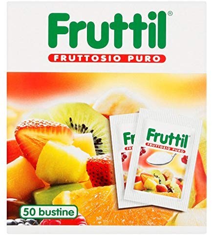 Fruttil - Fruttosio Puro - 200 g 50 bustine