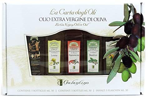 Galantino - La Carta Deglio Oli - Extra Virgin Olive Oil 5x50ml - 250ml