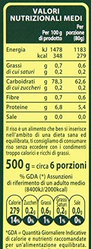 Gallo - Riso Ribe, Chicchi Ricchi - 4 confezioni da 500 g [2 kg]