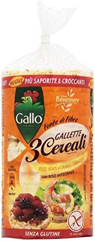Gallo Gallette Di Riso 3 Cereali Gr.100