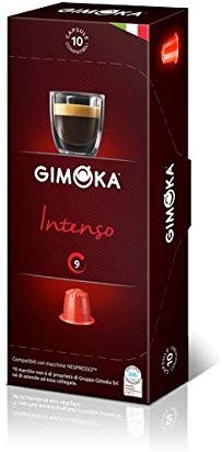 Gimoka compatibili con Nespresso 50 Capsule gusto Deciso, Intenso, Cremoso, Vellulato, Soave Dek (Intenso)