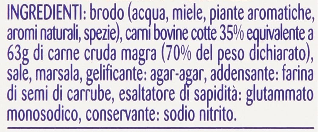 Simmenthal Carne di Bovino Magra Lessata con Gelatina Vegetale e Miele, 3 x 90g