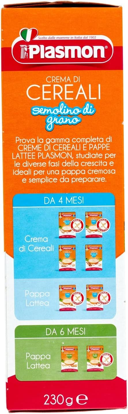 Plasmon Cereali Semolino di Grano - 230 gr