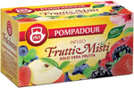 Pompadour 1913 | Infuso Frutti Misti | Tisana Solo Vera Frutta | Tisana Senza Caffeina - 3 x 20 Bustine di Tè (180 Gr)