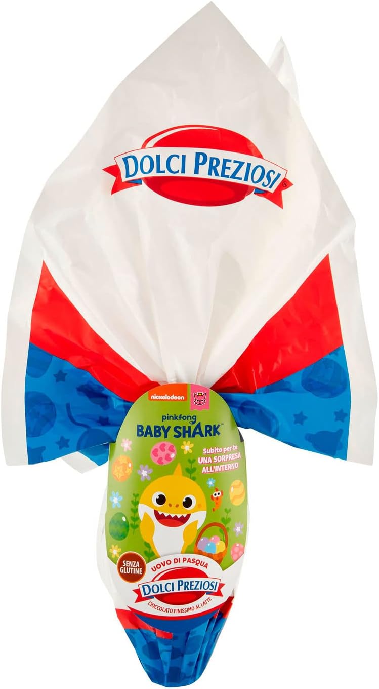 Dolci Preziosi Uovo Di Pasqua Baby Shark, 150g