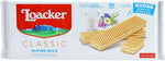 Loacker - Classic Milk - Wafer Classico con 3 Strati di Cialde Farcite con Crema al Latte - Merenda e Snack - Formato Famiglia con 9 Confezioni da 22 Wafer, 3 9