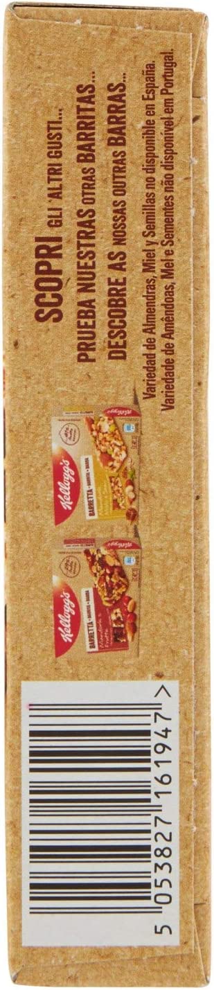 Kellogg's Barretta Mandorle e Cioccolato, 128g