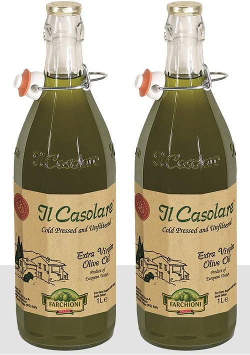 Farchioni Il Casolare Di Olio Extra Vergine Di Oliva (1L) (Confezione da 2)