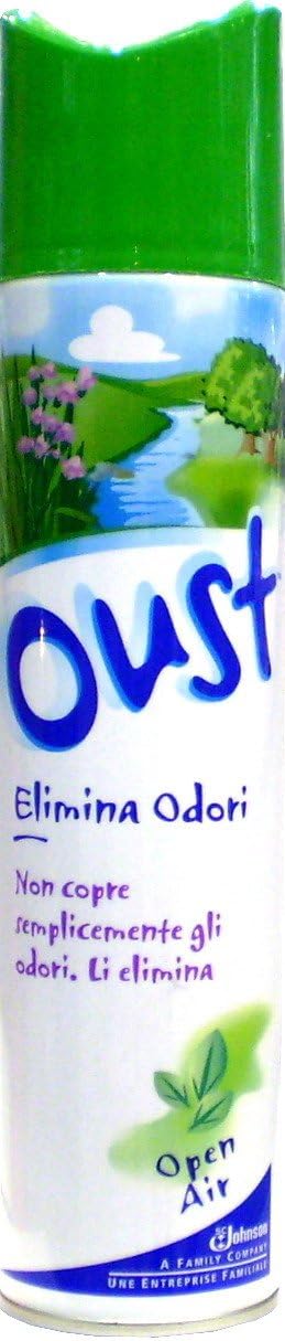 12 x OUST Deo Ambiente Spray Profumazioni Assortite 300 ML