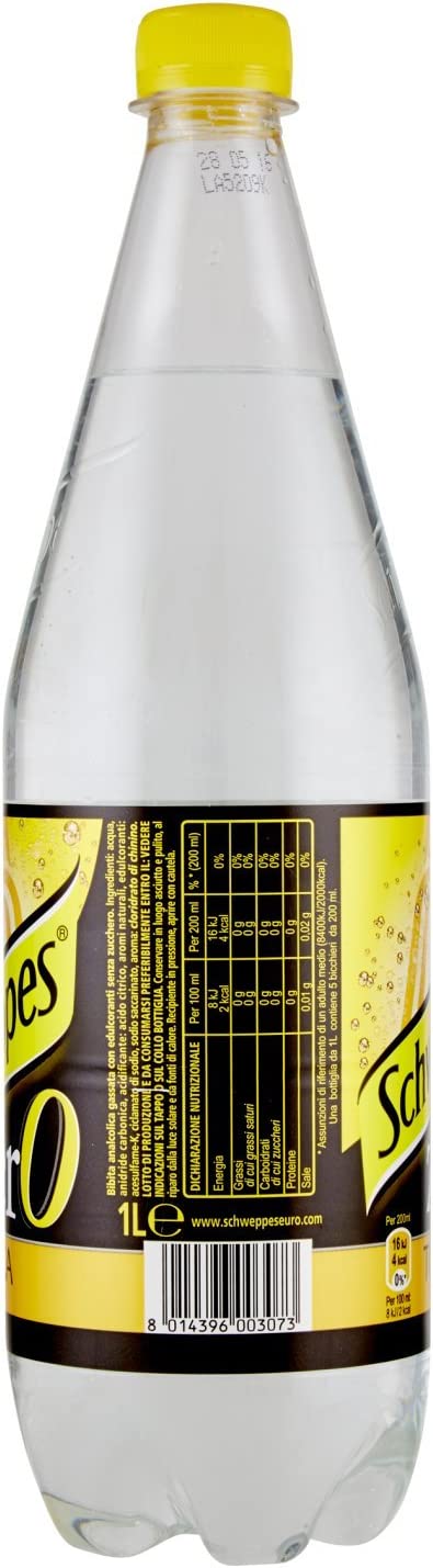 Schweppes Zero Acqua Tonica, 1L