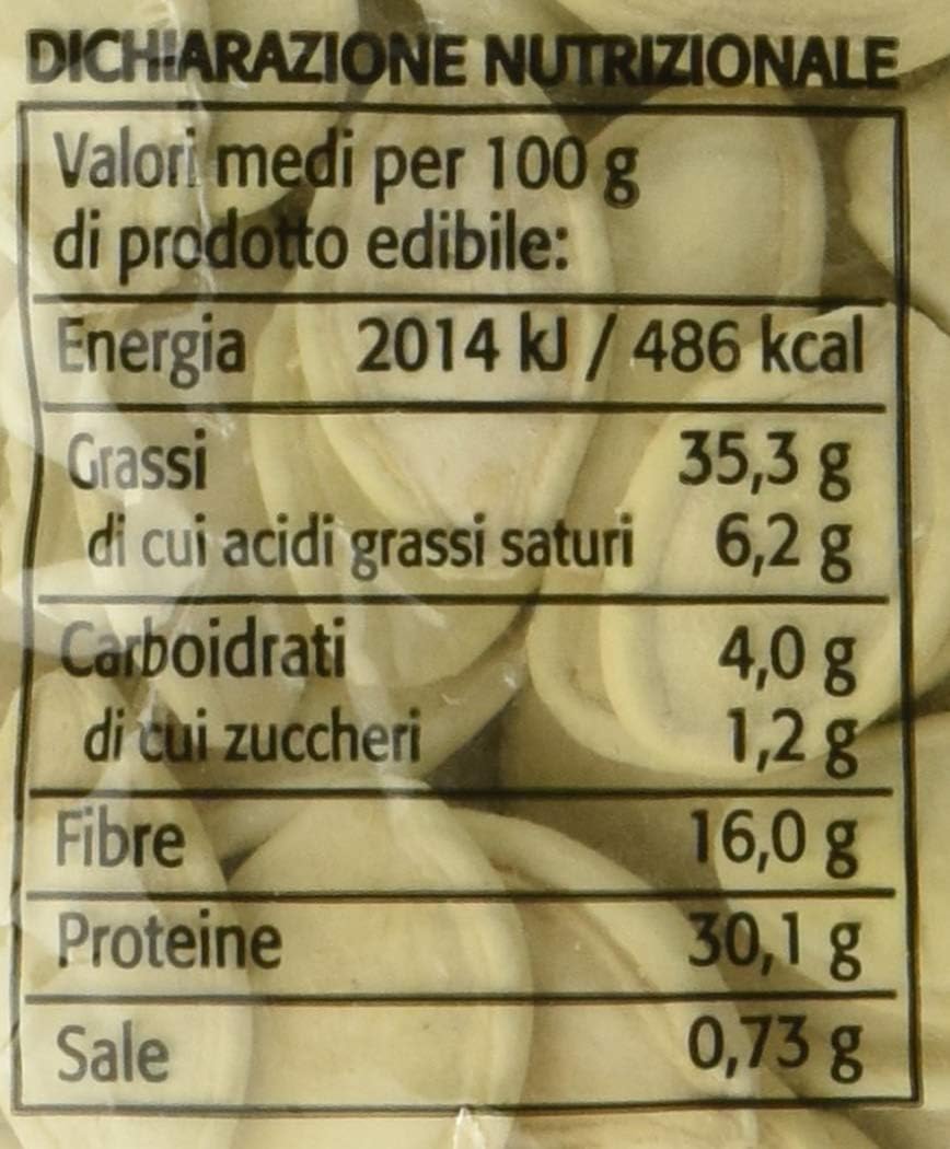 EuroCompany Semi di Zucca Tostati e Salati - 80 gr - [confezione da 12]