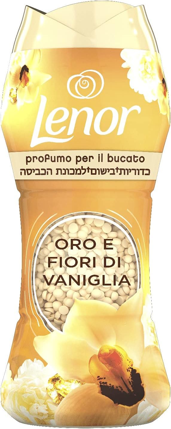 Lenor Profumatore per Bucato, Oro & Fiori di Vaniglia, Pacco da 210g