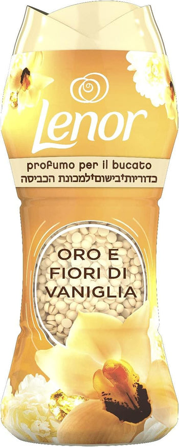 Lenor Profumatore per Bucato, Oro & Fiori di Vaniglia, Pacco da 210g