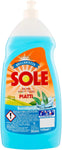 Sole - Detersivo per Piatti, Azione Brillantante, Supergrassante con Oxi - 1100 ml
