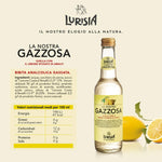Lurisia La Nostra Gazzosa – 4 Bottiglie in Vetro 100% Riciclabile da 275ml, Bevanda Analcolica Prodotta con il Succo e l’infuso del 