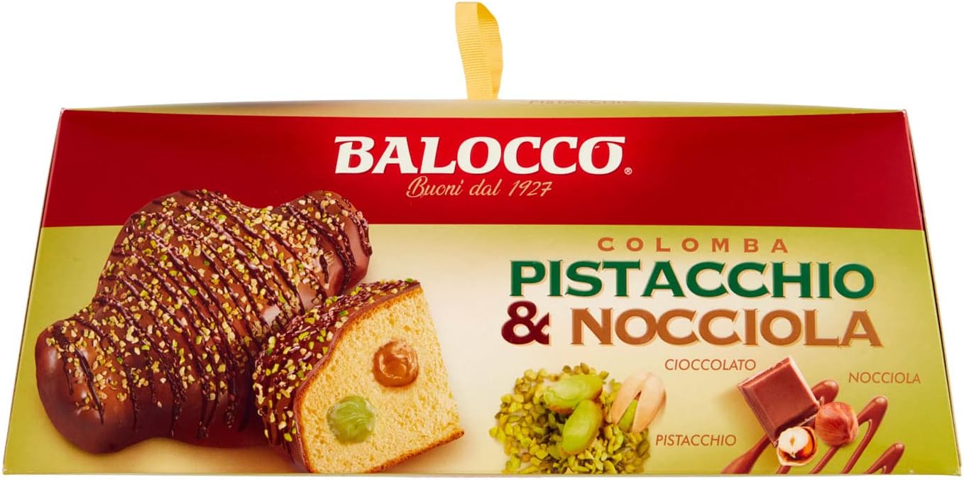 Balocco Colomba Pistacchio E Nocciola, 750g