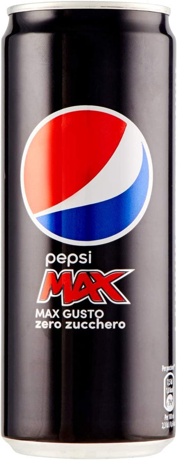 Pepsi Max ZERO ZUCCHERO - 330 ml (Promozione Sales & Service) Pack Z