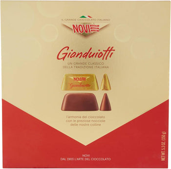 Novi Confezione Di Praline Oro Gianduiotti, 150g